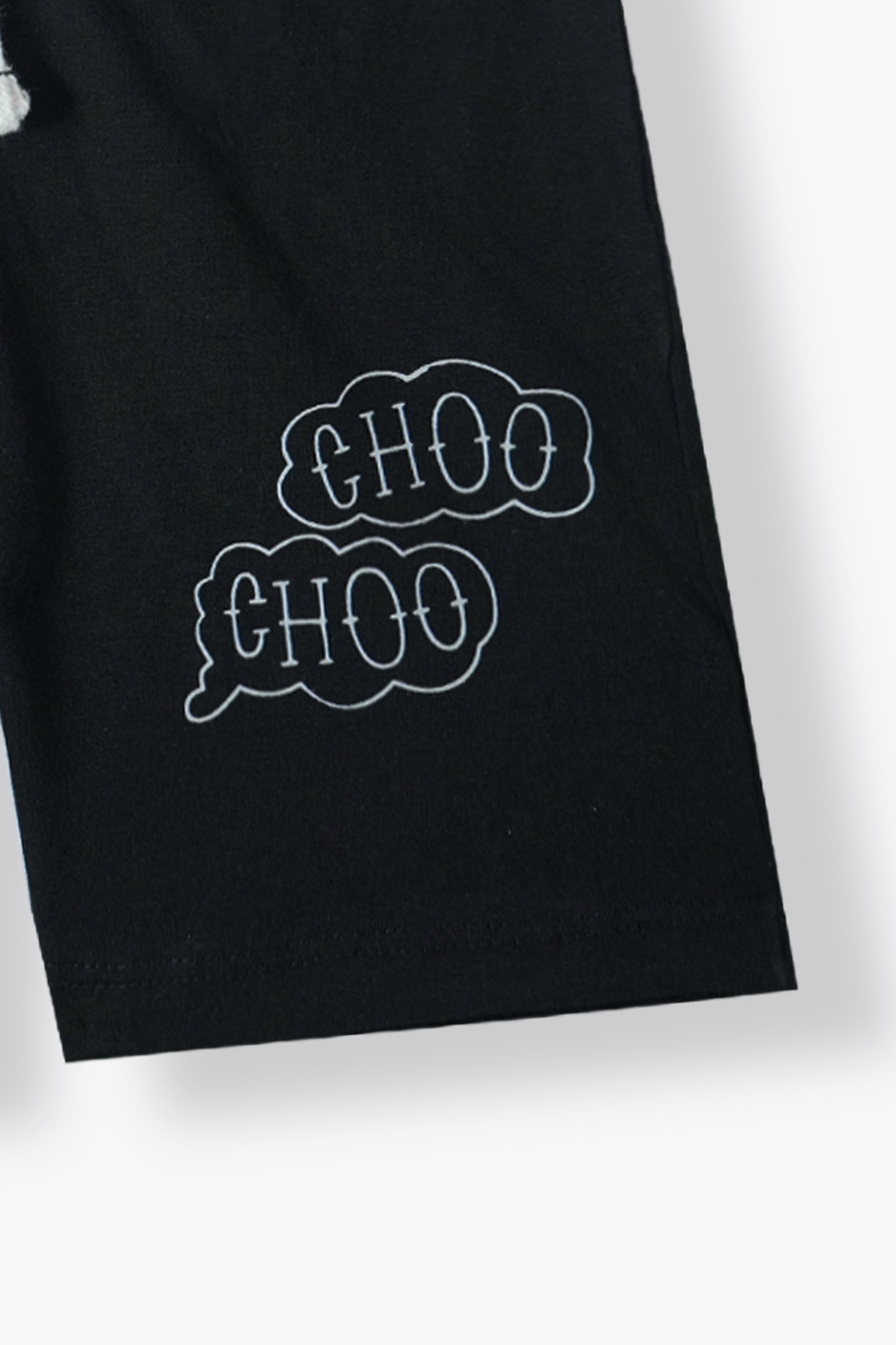 Choo-Choo Chic: A Playful Train-Themed  Trouser And shirt  for Kids
