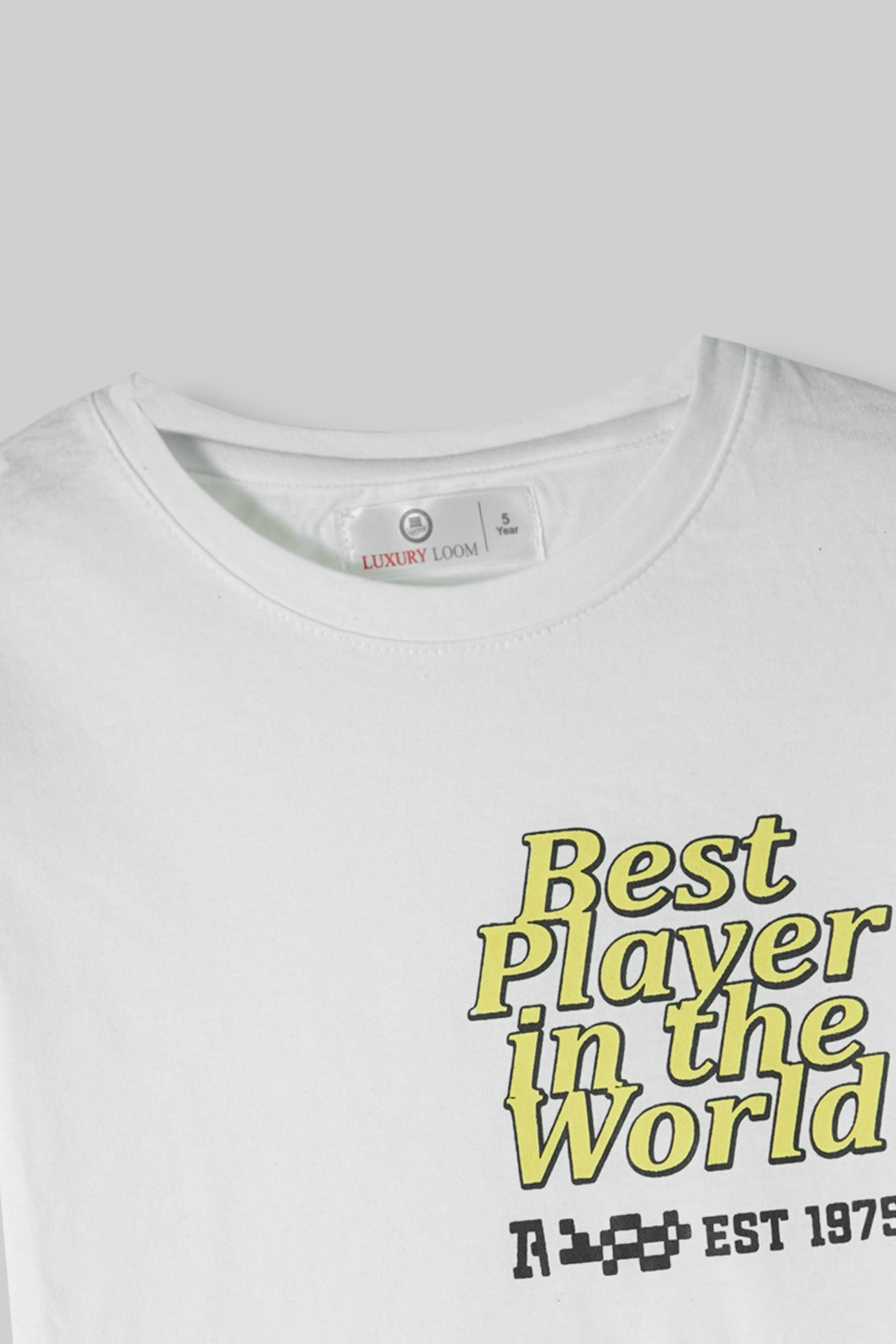 Best Player in the World: A Bold and Sporty Kids' Outfit