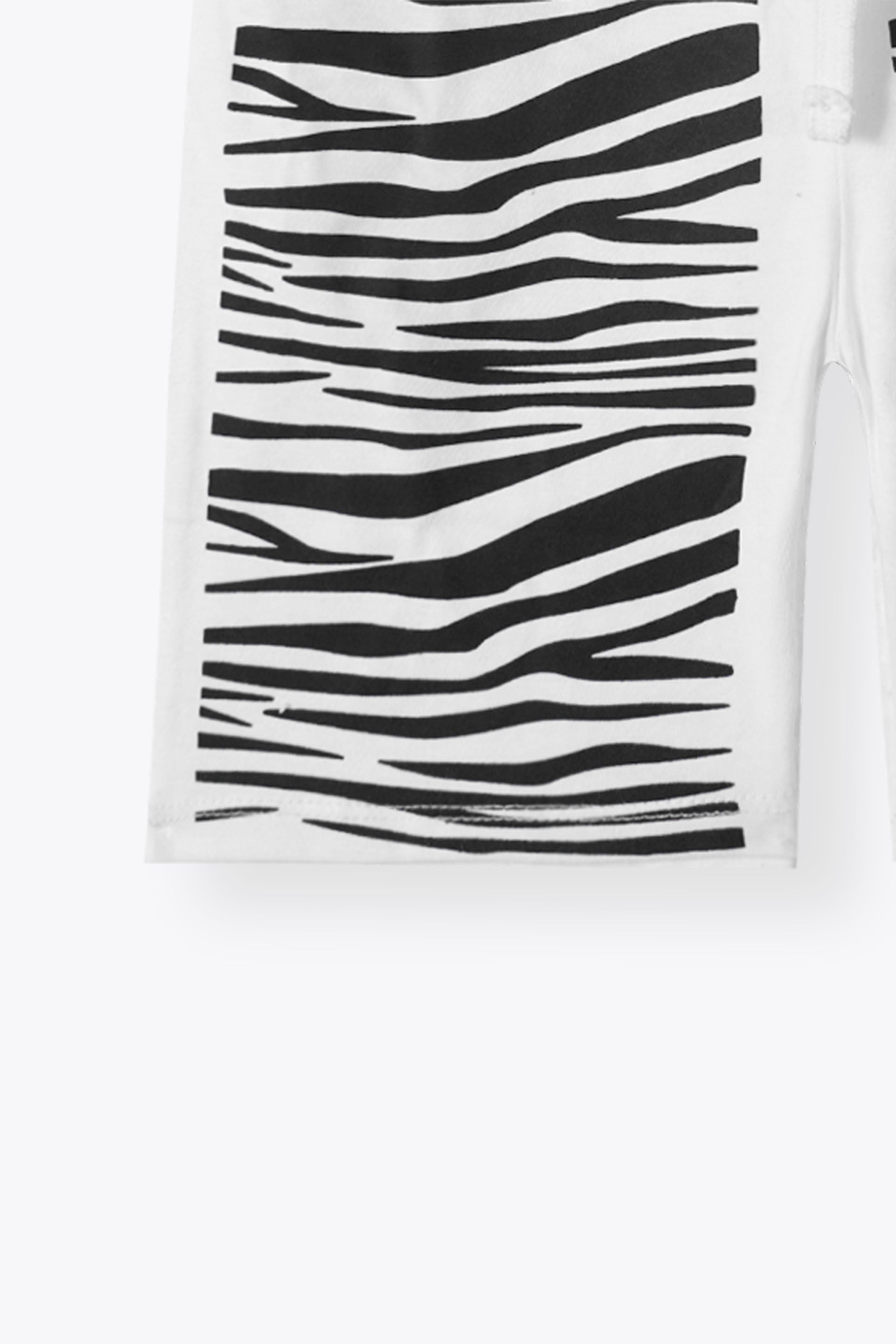 Boys Zebra Red T-Shirt & Zebra Print Shorts Set